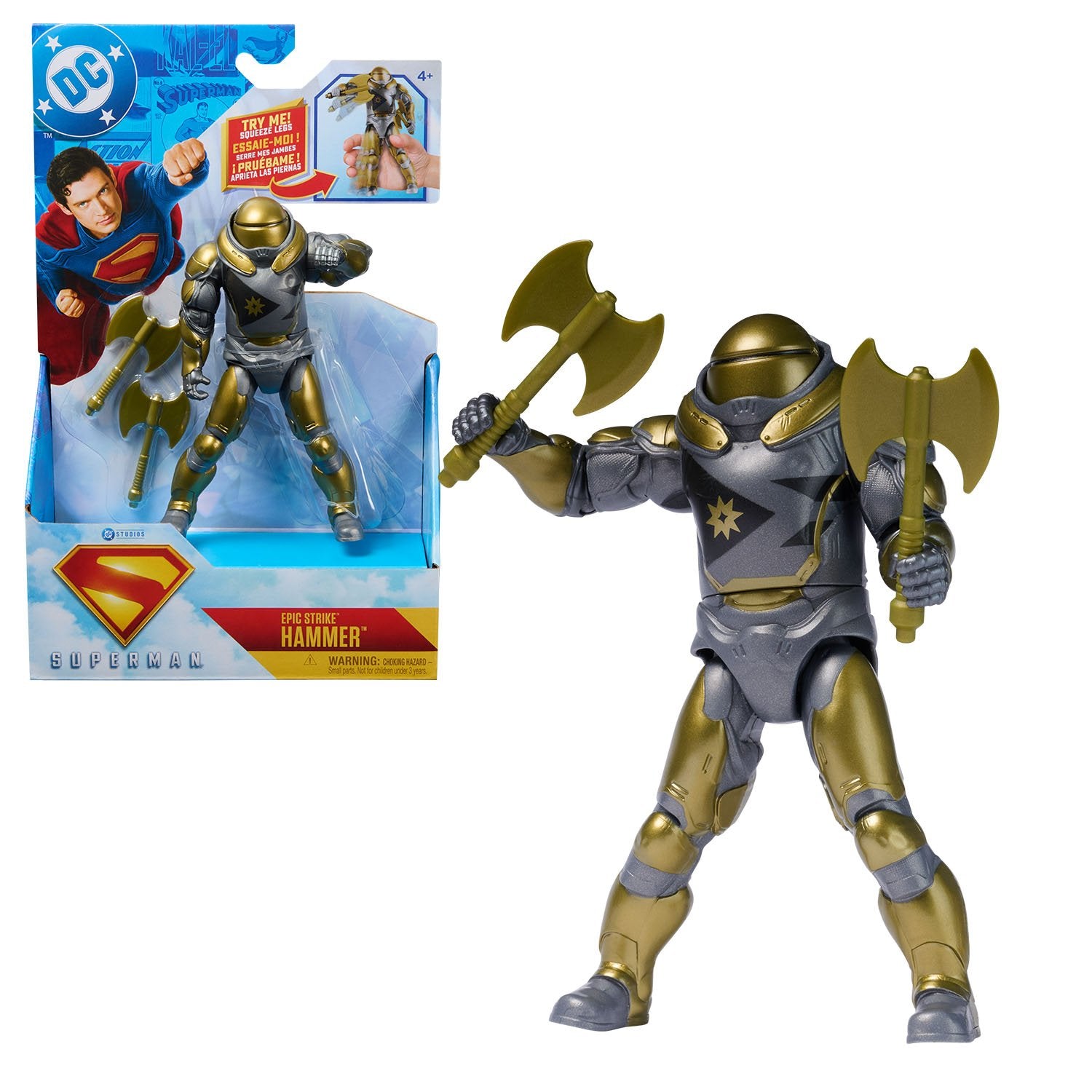EAN 681147071766 - DC Comics SUP FGR 6in BattleAttack Feat Hammer GML imagen 1