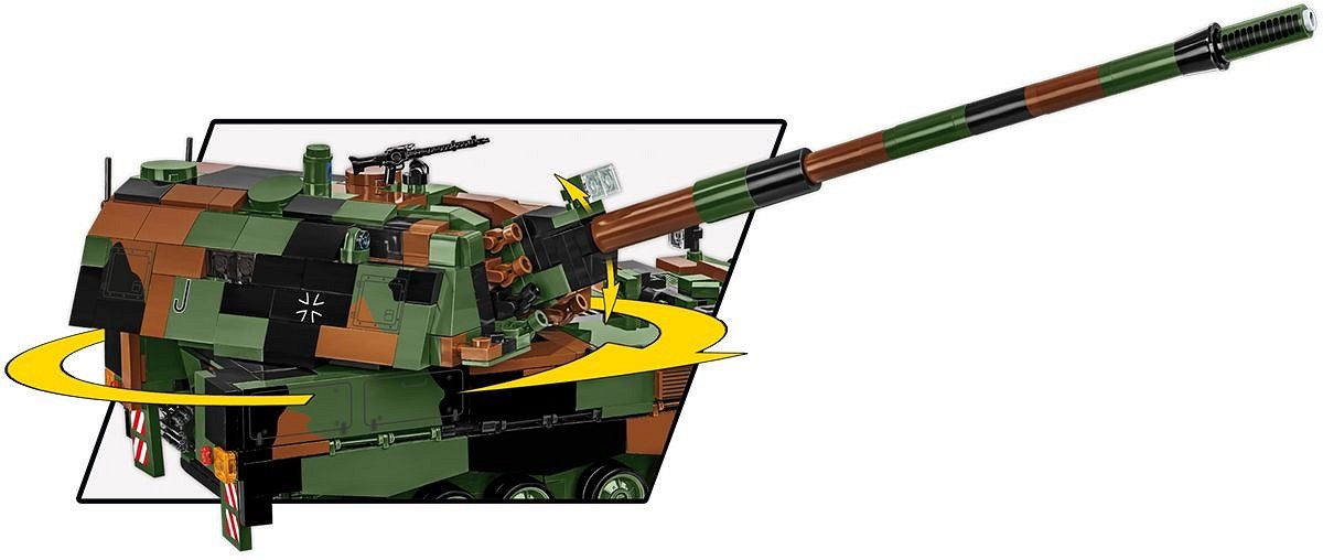 Klocki Panzerhaubitze 2000 1006 Klocków