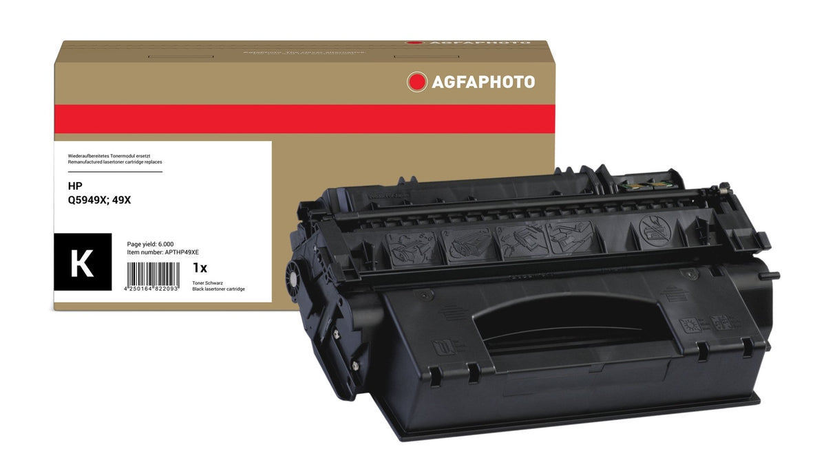 EAN 4250164822093 - AgfaPhoto APTHP49XE cartucho de tóner 1 pieza(s) Compatible Negro imagen 1