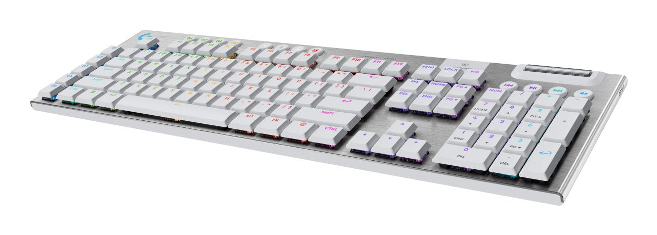 EAN 5099206121348 - Logitech G 920-012688 teclado Juego RF Wireless + Bluetooth QWERTY Nórdico Blanco imagen 2
