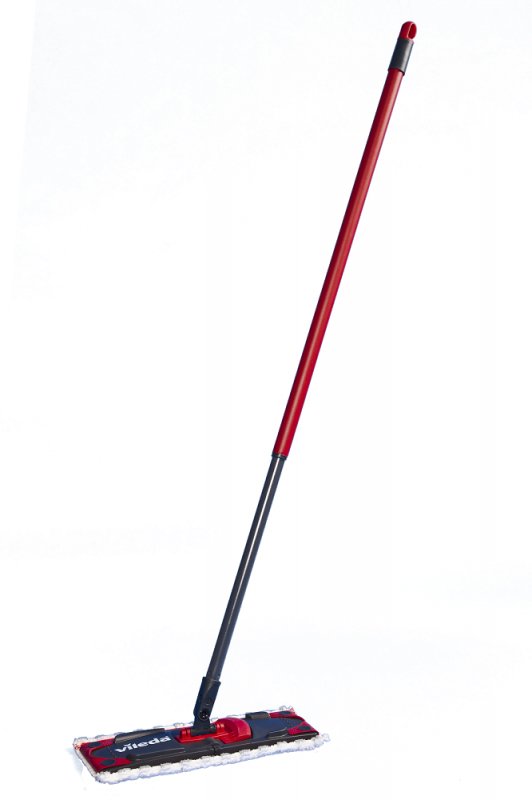 EAN 4023103201200 - Vileda Ultramax Mop fregona Fibra Húmedo Negro, Rojo imagen 7