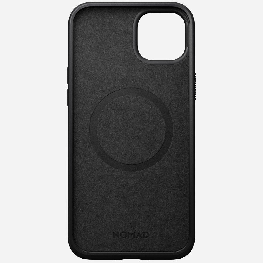 Nomad Modern Leather Case Iphone 15 Plus Black