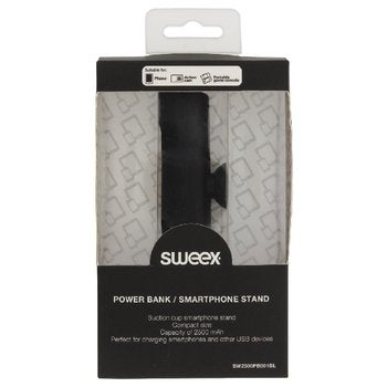 Sweex Bateria Portatil Y Soporte De Smartphone De 2500mah