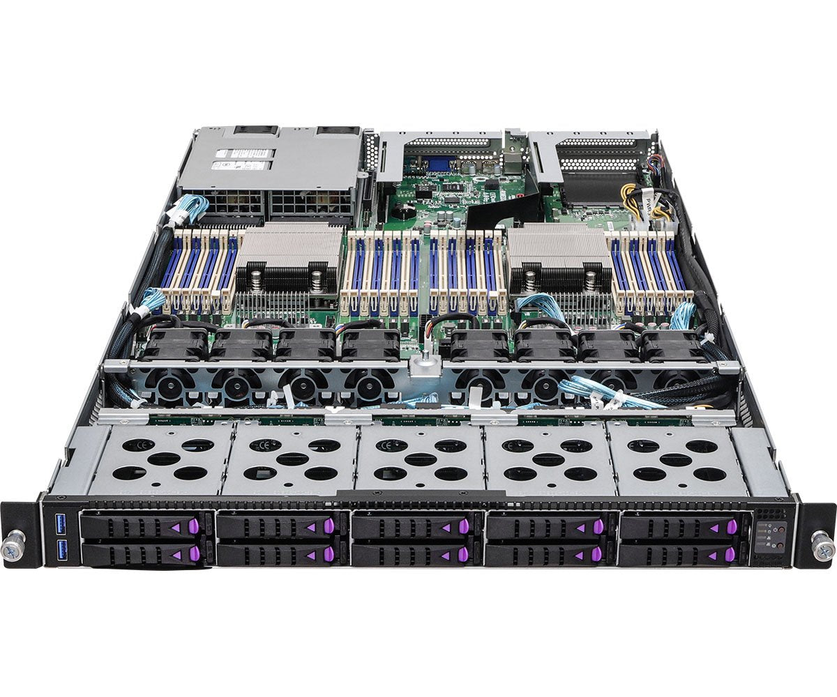 Asrock Barebone 1u Dual Socket Sp3 1u10e-Milan2