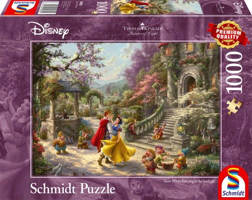 Disney Puzzle Snow White Dance With Prince - 1000 Piezas