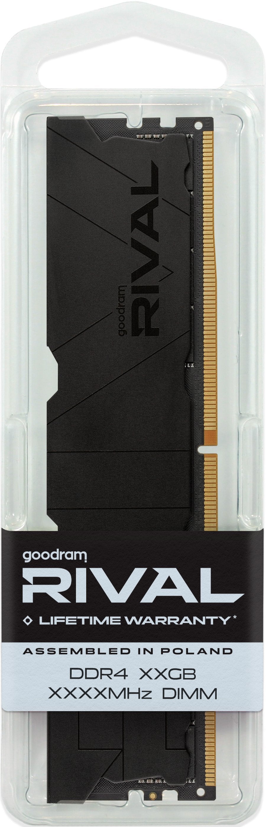 EAN 5908267914083 - Goodram *DDR4 Rival Deep Black 32GB(2*16)/3600 CL18 módulo de memoria 2 x 16 GB 3600 MT/s 288-pin DIMM imagen 7