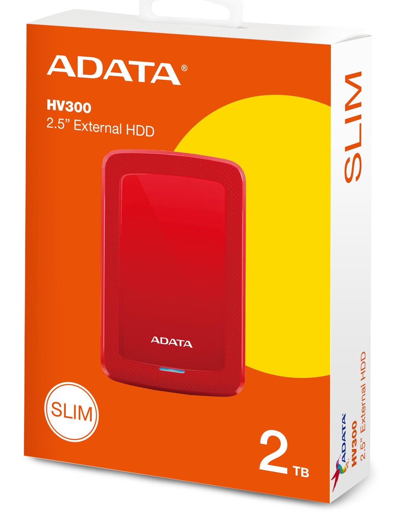 EAN 4713218465047 - ADATA HV300 disco duro externo 2 TB 2.5" 3.2 Gen 1 (3.1 Gen 1) Rojo imagen 6