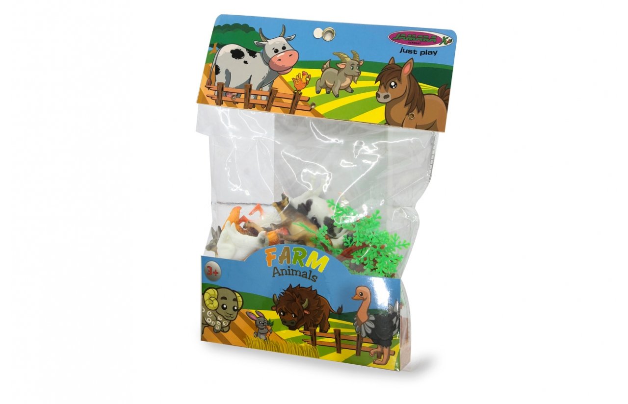 Jamara Tierspielset Farm Animals 3,5" 20tlg. 3+