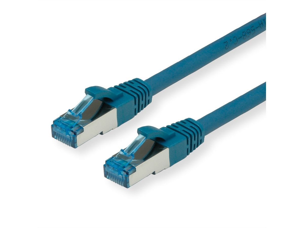 Value Cable De Red Cat.6a (Class Ea) S Ftp (Pimf), Lsoh, Blau, 0,15 M