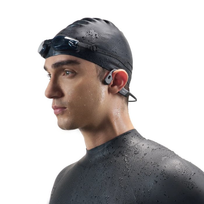 Auriculares  Shokz Openswim Pro Black De Conducción Ósea Inalámbricos