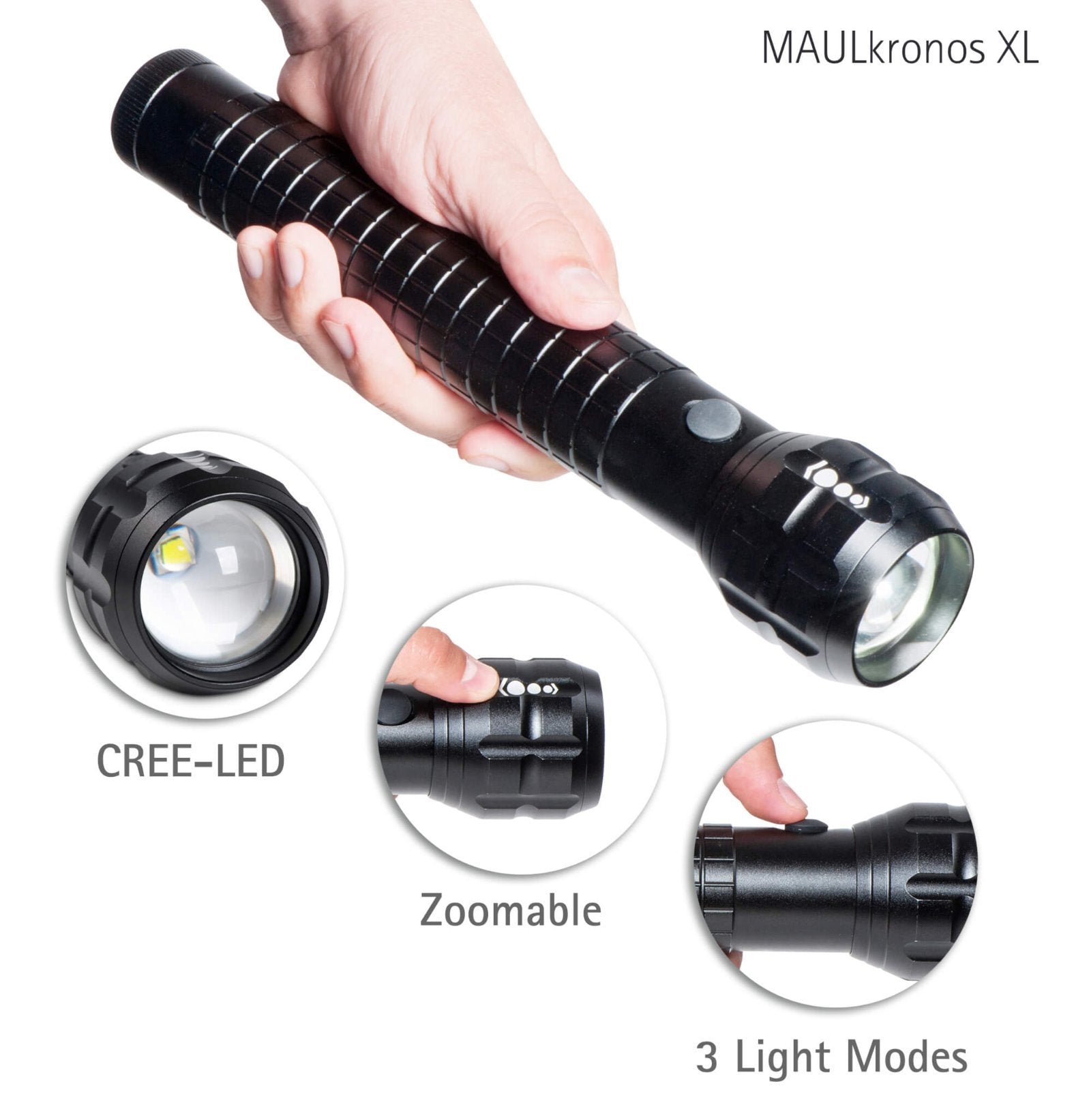 Linterna Maul 8182090 Negro