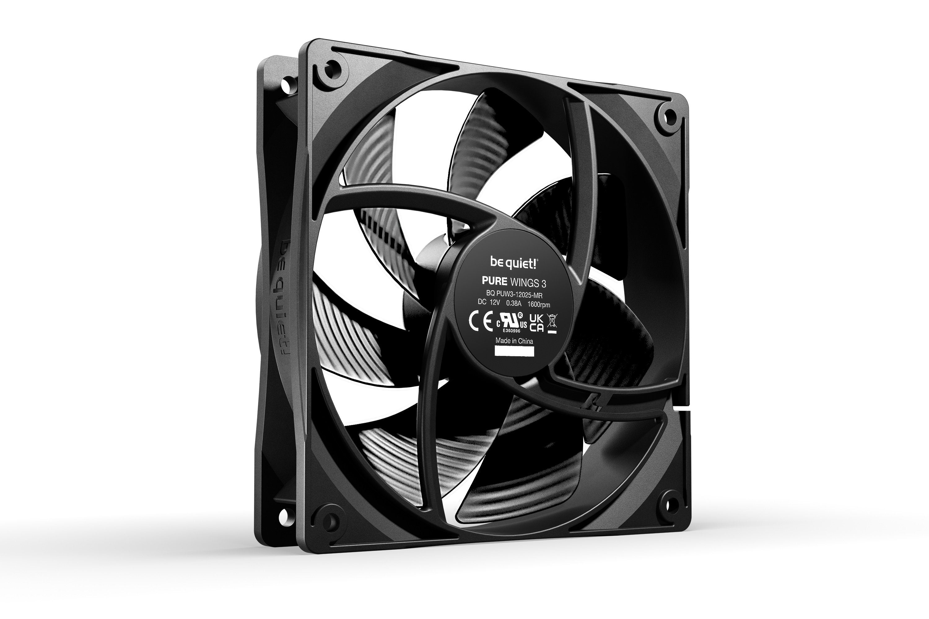 EAN 4260052190760 - be quiet! Pure Wings 3 120mm Carcasa del ordenador Ventilador 12 cm Negro 1 pieza(s) imagen 2