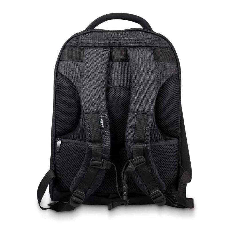 Port Designs Manhattan Mochila Nylon, Poliéster Negro
