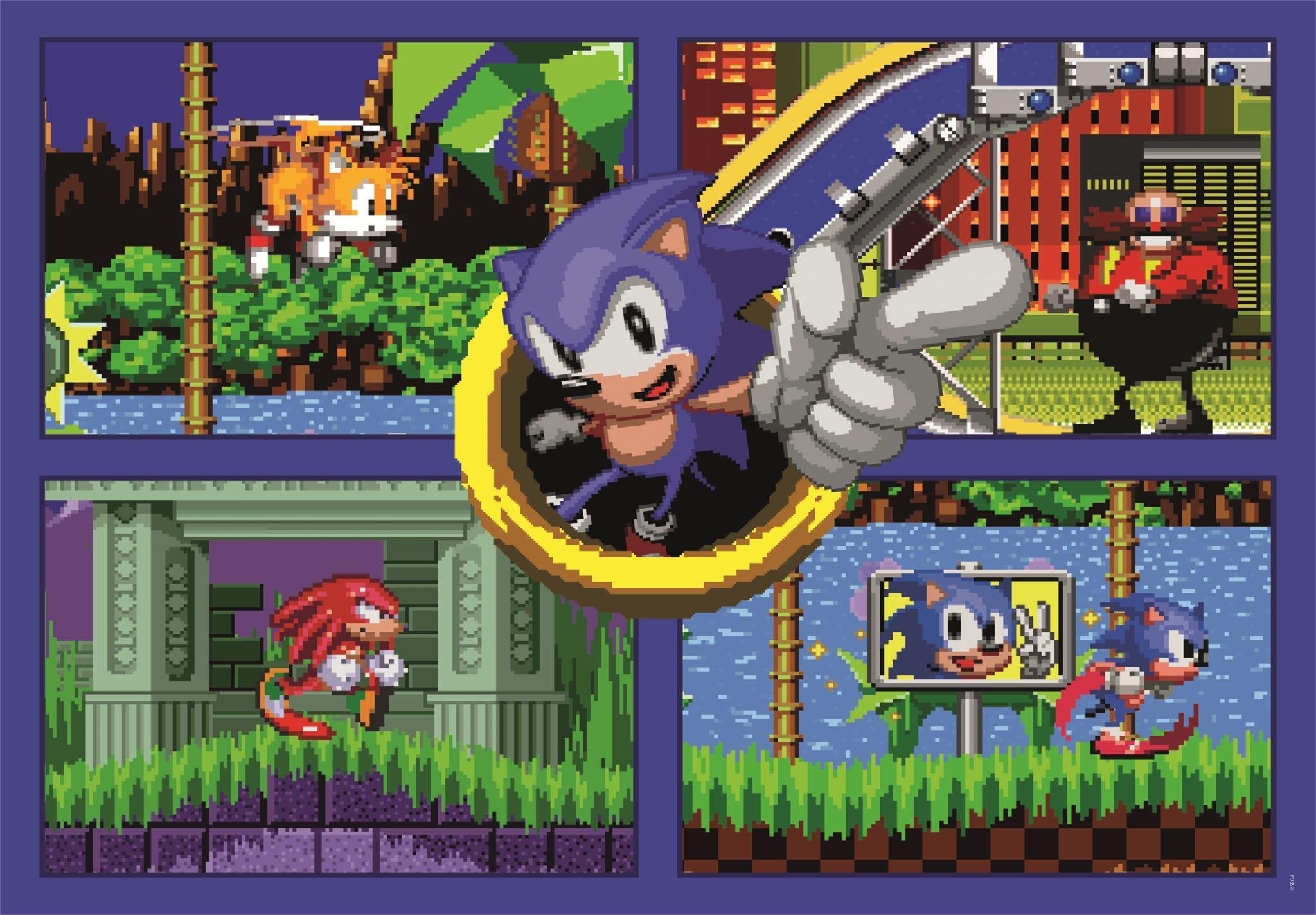 Puzzle Sonic The Hedgehog 500pzs