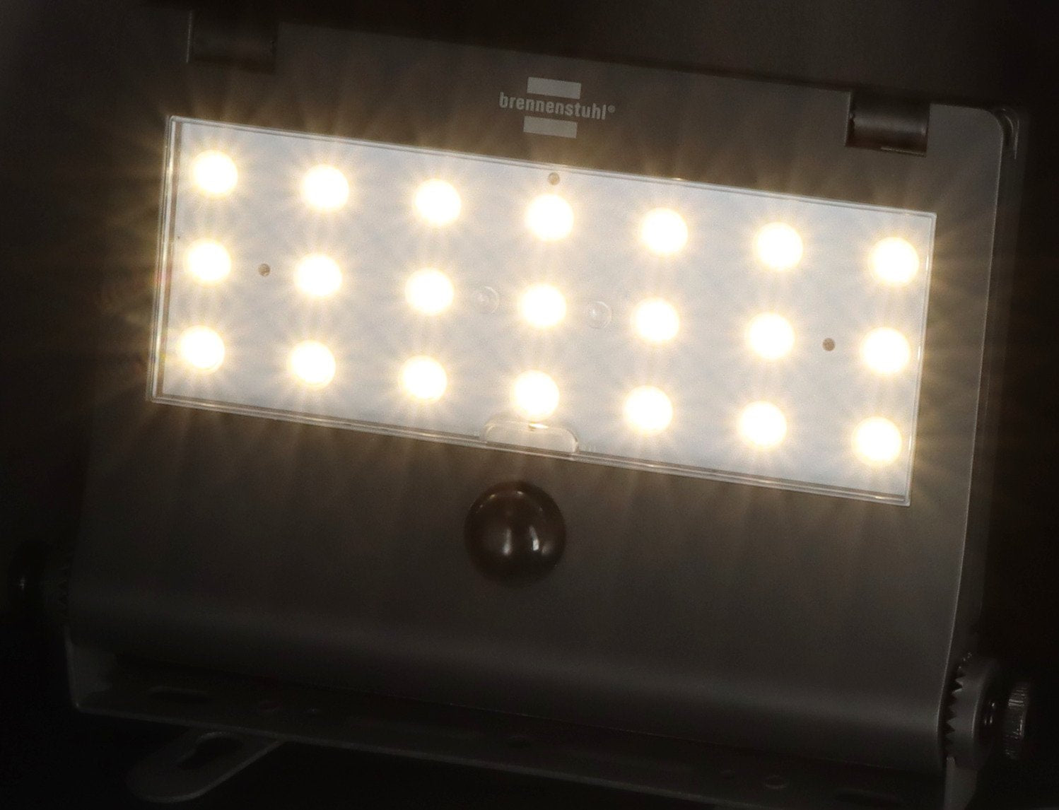 Aplique Solar Led De Pared Brennenstuhl Sol 1000 Pad