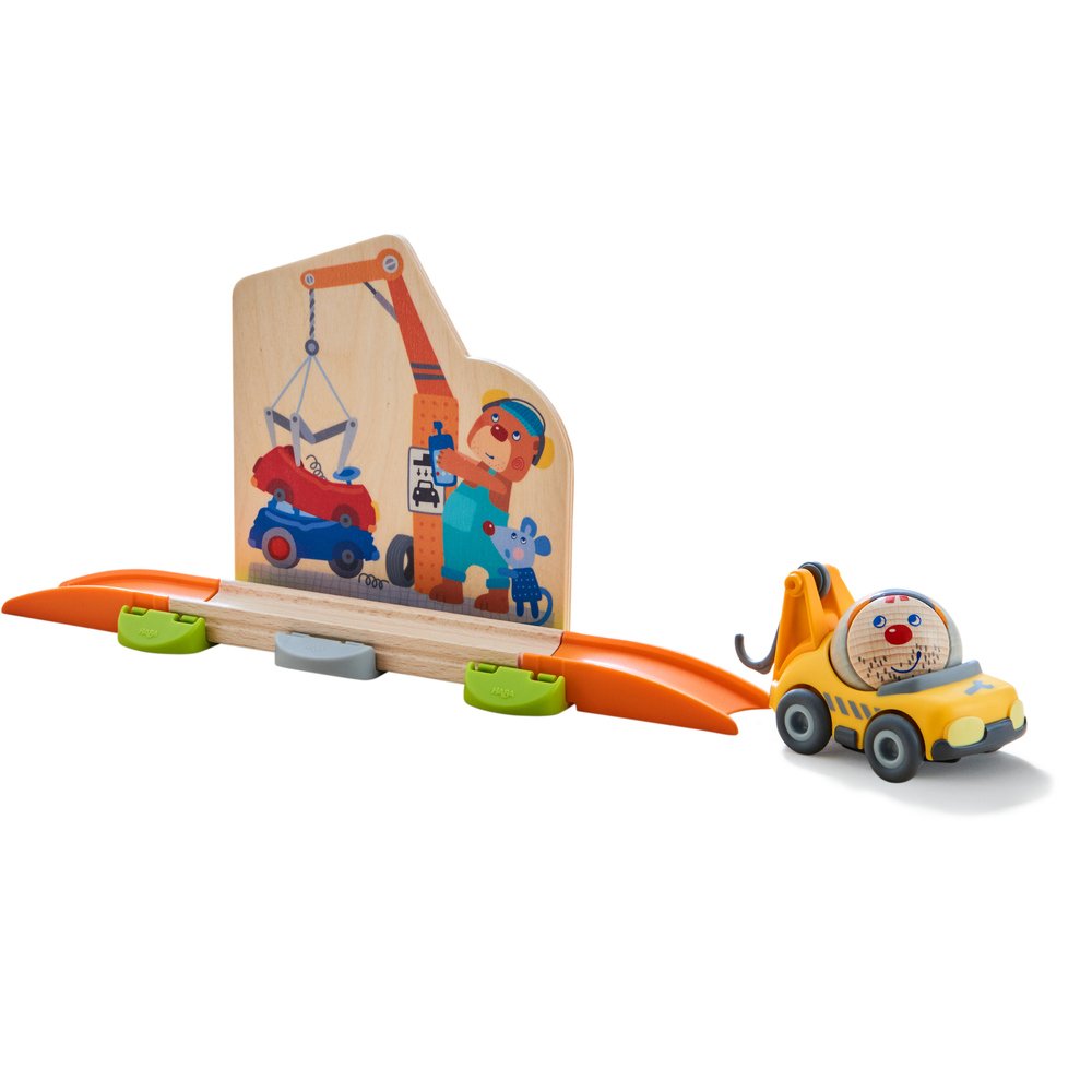 Pista De Canicas Haba Kullerbü - Set Temático De Depósito De Chatarra 304782