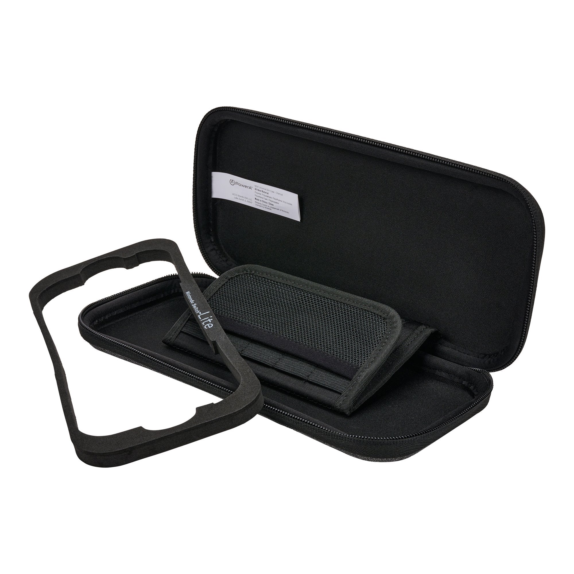 Powera 1522651-01 Funda Para Consola Portátil Funda Protectora Rígida Nintendo Carbón Vegetal