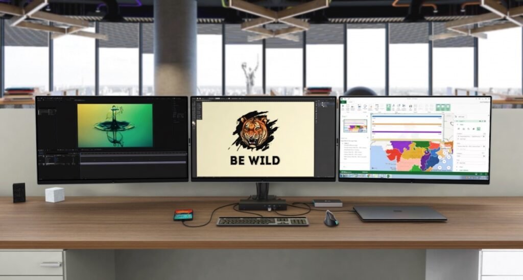 D I-Tec Thunderbolt4 3x Display