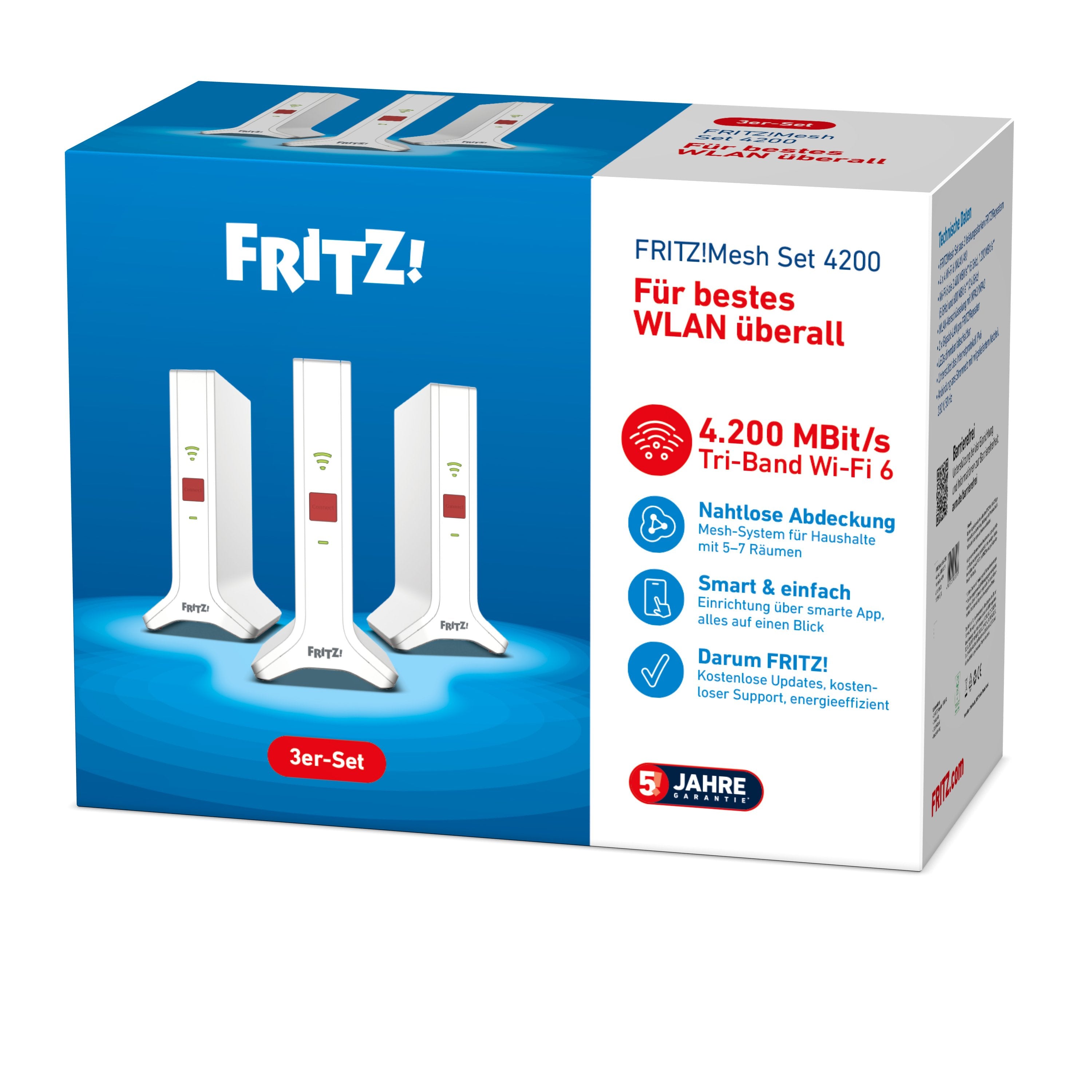 Avm Fritz!Mesh Set 4200 3er-Set