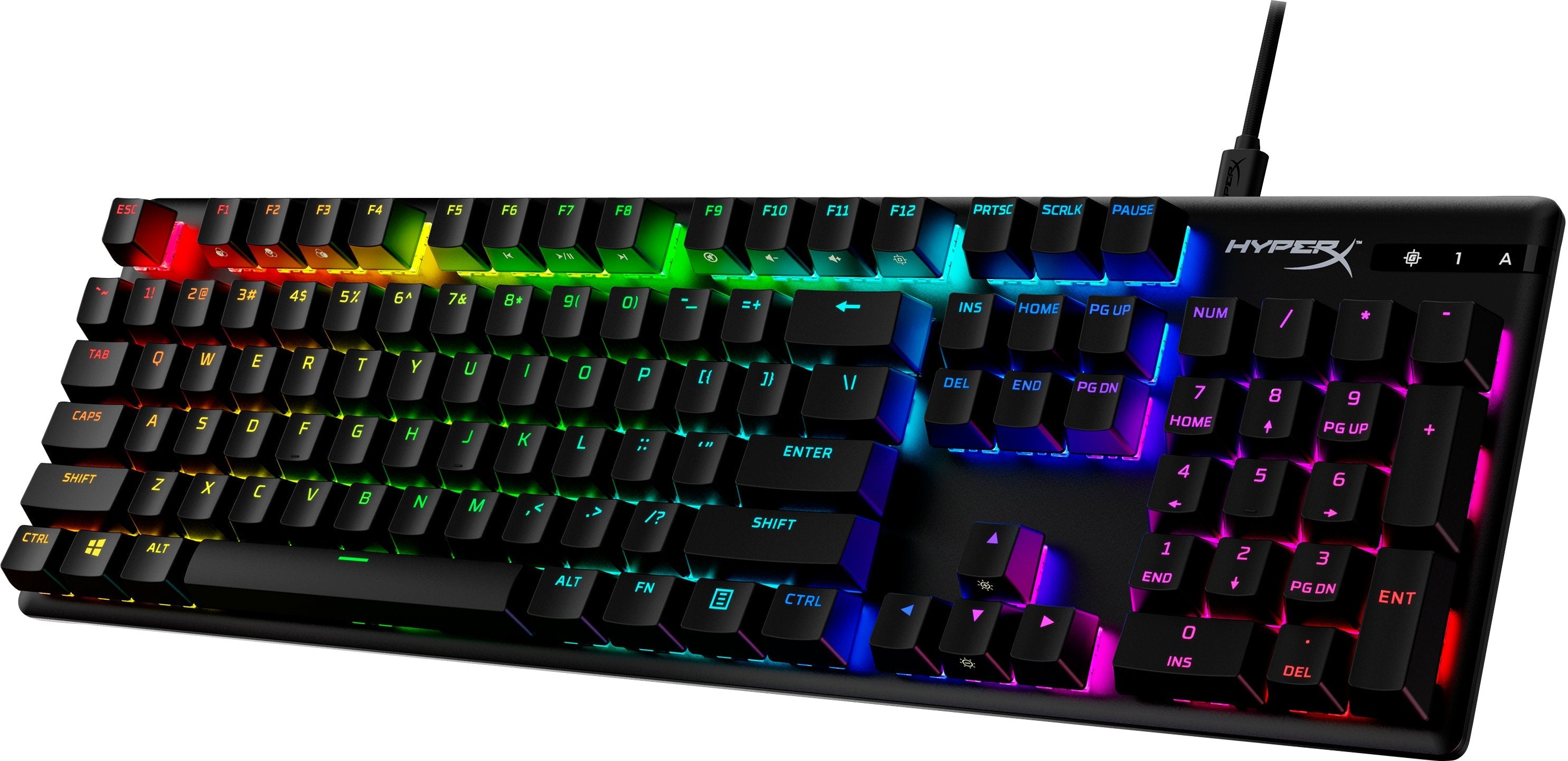 Keyboard Alloy Origins Pbt Hx/Blue 639n4aa#Aba Hyperx