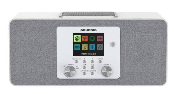 EAN 4013833074175 - Grundig DTR 6100 2.1 DAB Portátil Analógico y digital Blanco imagen 1