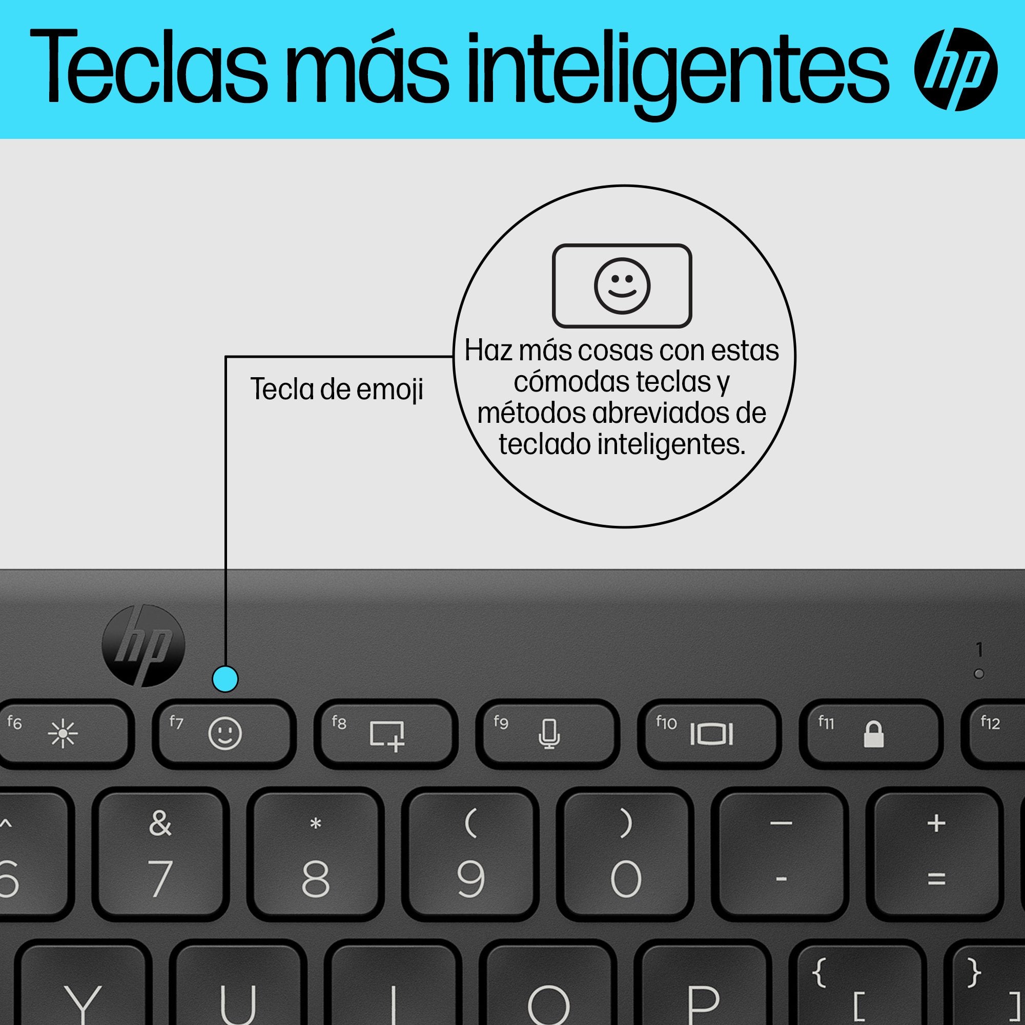 EAN 0196548516445 - HP 355 Compact Multi-Device Keyboard teclado Hogar Negro imagen 6