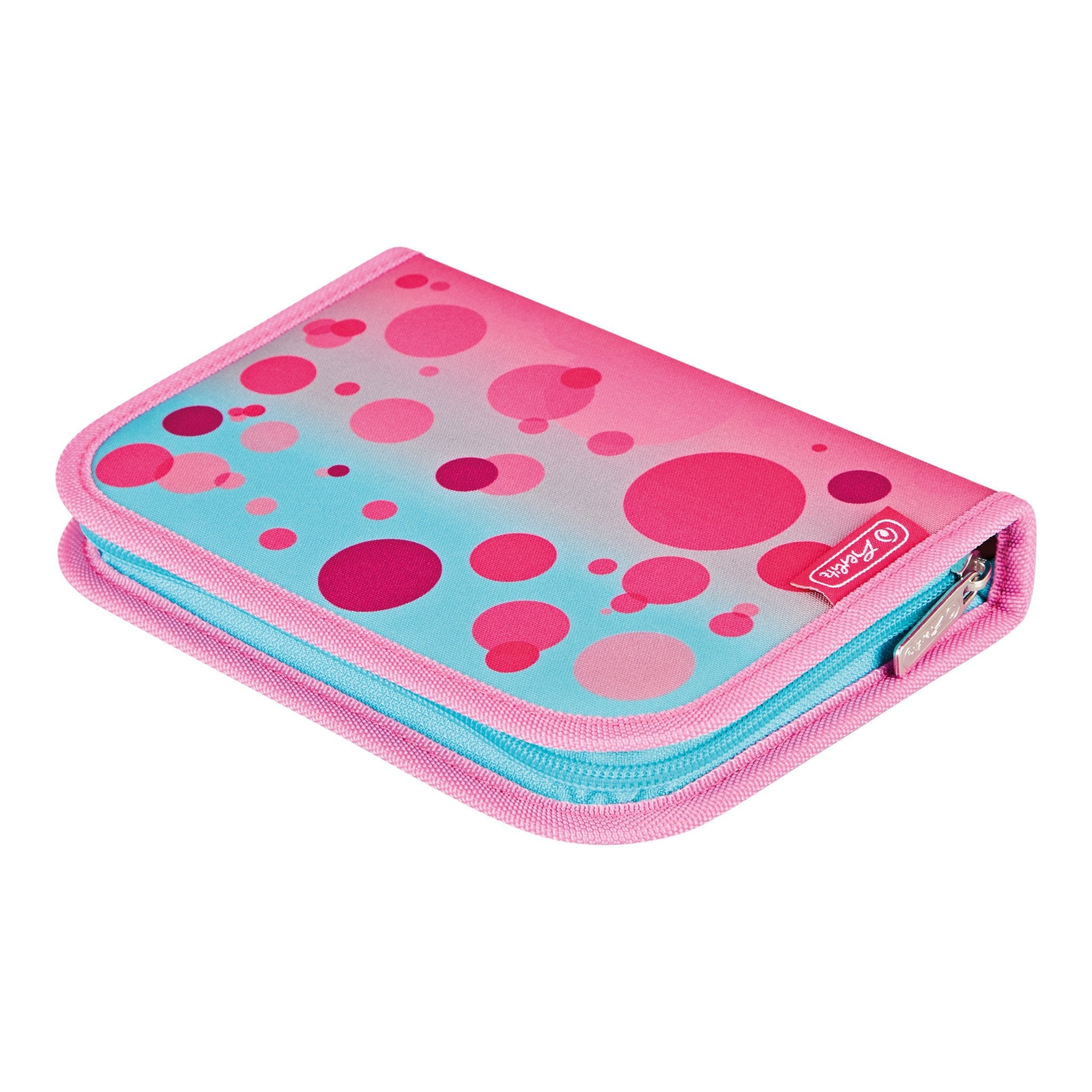 EAN 4008110344539 - Herlitz SoftLight Plus GreenLine Pink Bubbles juego de mochila escolar Chica Poliéster Azul, Rosa imagen 16