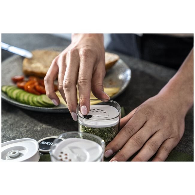 EAN 4009839663949 - ZWILLING 1025149 contenedor para especias Blanco, Transparente Organizador de especias imagen 11