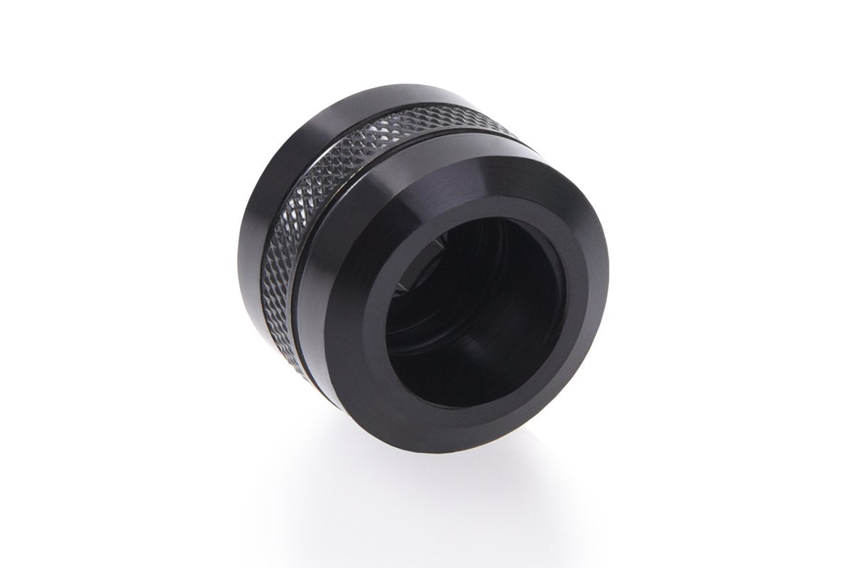 Alphacool Eiszapfen Pro 16mm Hardtube Racor G1/4 - Deep Black,