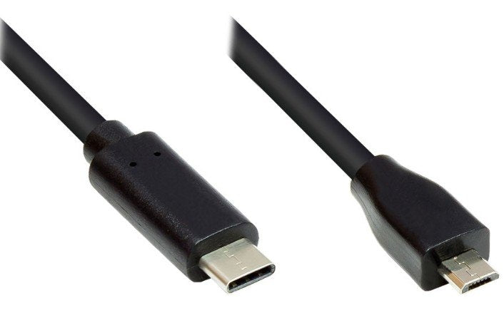 Good Connections Usb 2.0 An Usb-C Cu 2m Schwarz