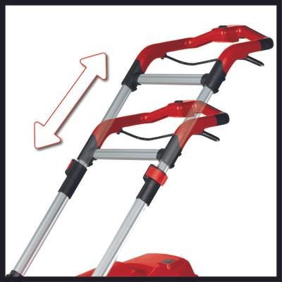 Cortacésped  Einhell Rasarro 36/42, 3413272 Rojo/Negro