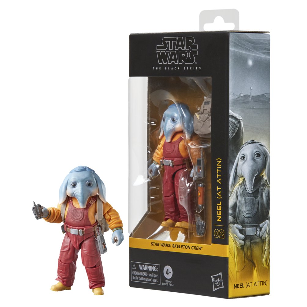 Figura Hasbro Star Wars The Black Series Skeleton Crew Neel At Attin