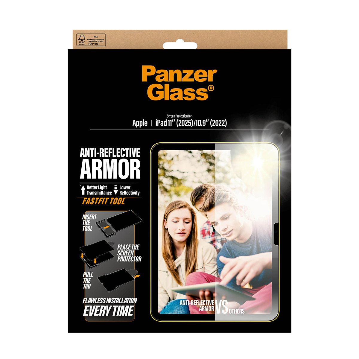 Panzerglass Antireflective Armor Screen Protector Ipad 11/ 10.9