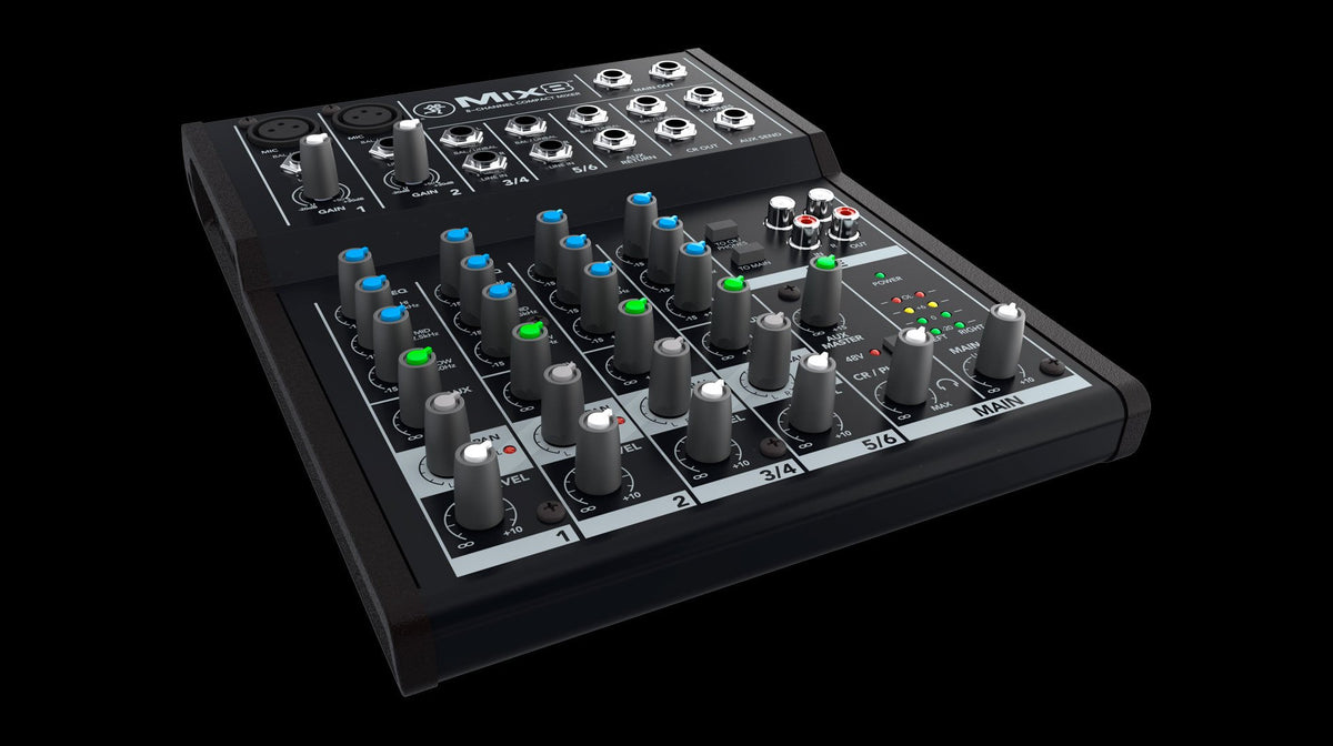 EAN 663961044997 - Mackie Mix8 8 canales 20 - 30000 Hz Negro imagen 3
