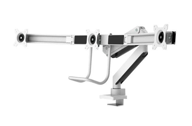 EAN 8717371447519 - Neomounts NM-D775DX3WHITE soporte para monitor 68,6 cm (27") Escritorio Blanco imagen 2
