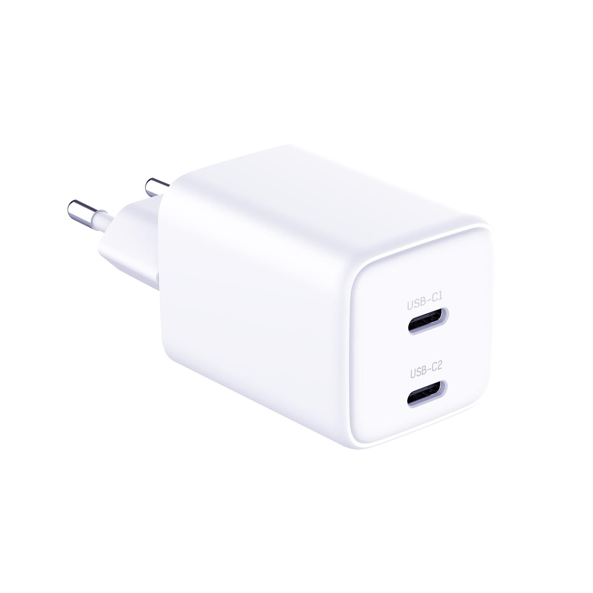 Ladowarka Sieciowa Hyper Charger Pd 45w Gan Qc4+ Pps 2c Biala