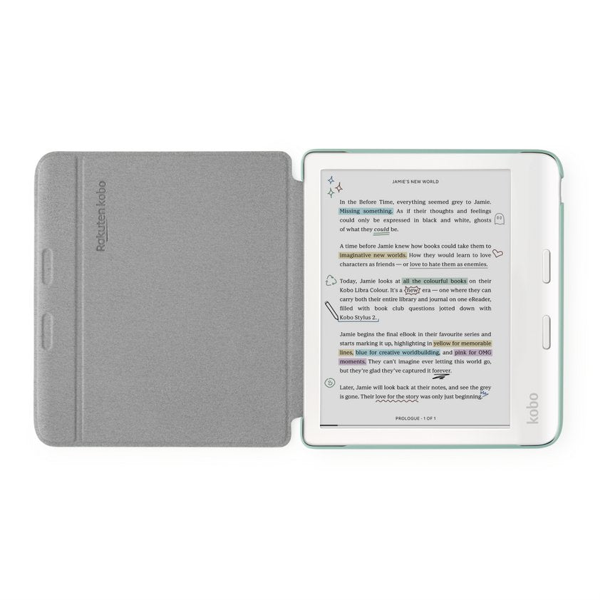 Etui Kobo Libra Colour Basic Sleepcover Case Garden Green