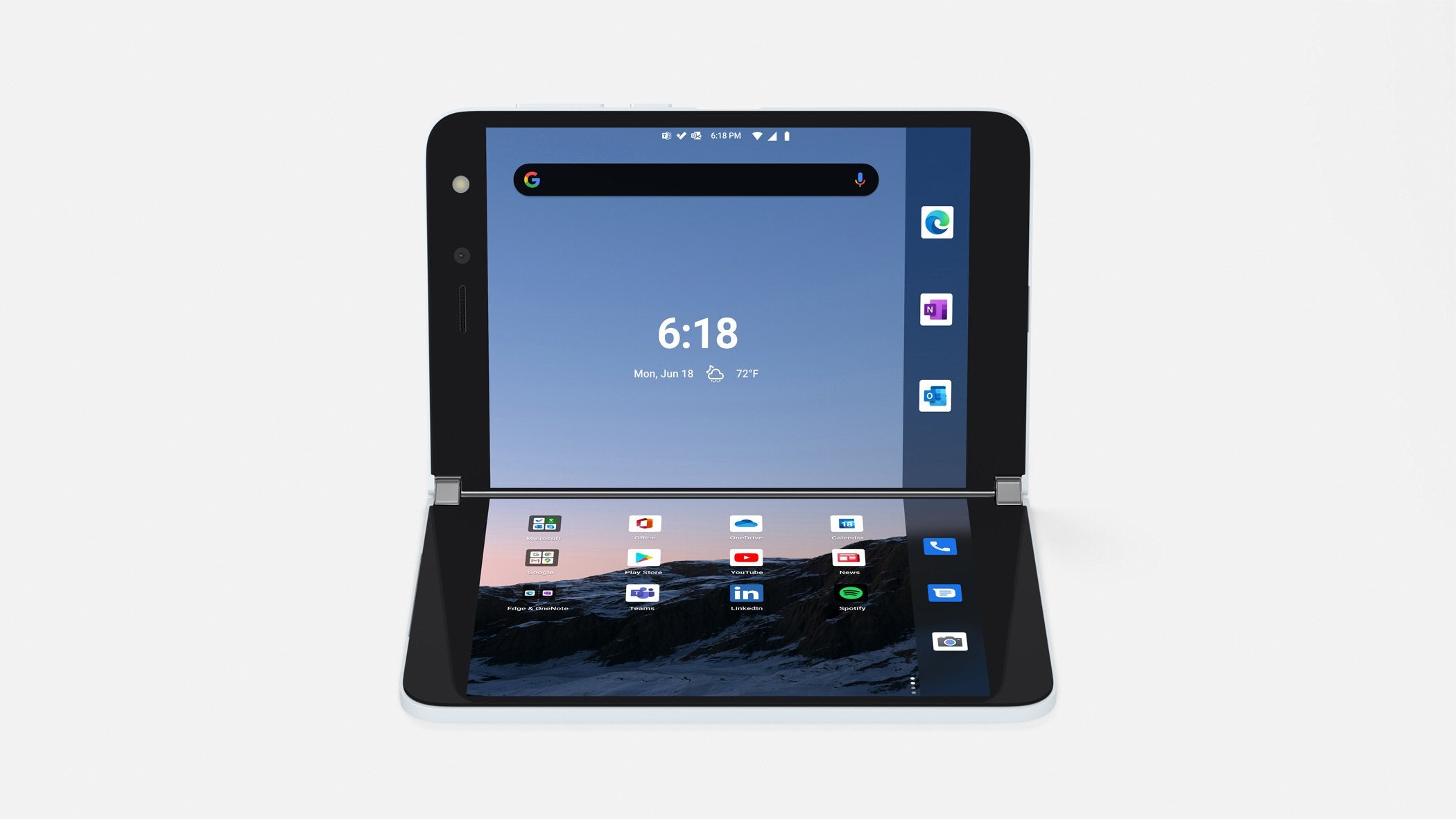 EAN 889842625332 - Microsoft Surface Duo 14,2 cm (5.6") SIM doble Android 10 4G USB Tipo C 6 GB 256 GB 3577 mAh Blanco imagen 21