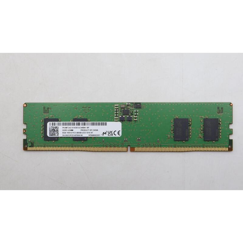 8gb Ddr5 Udimm Memory Module,  4800mt/S