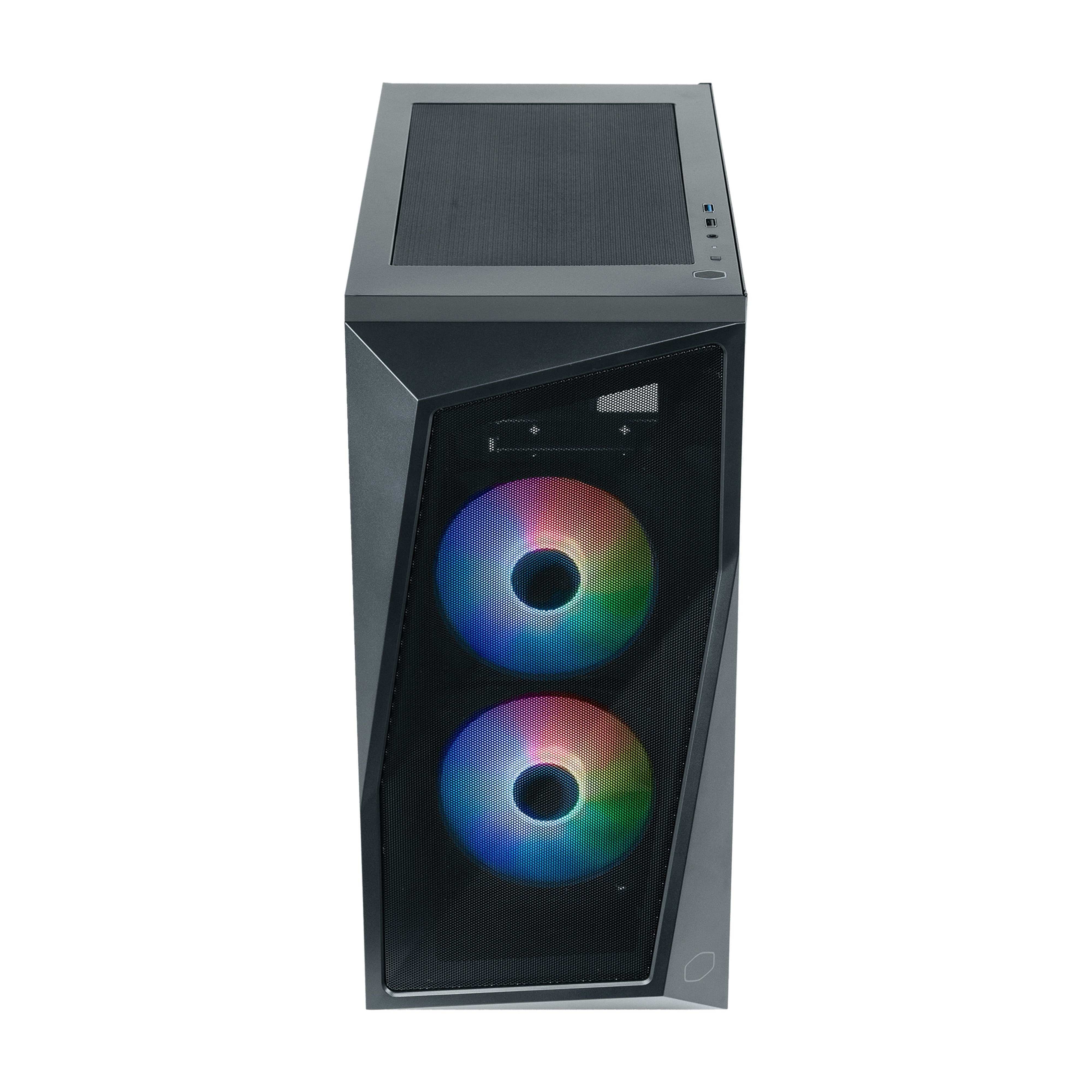 Caja Pc Cooler Master Cmp 320 Argb Negro Cp320-Kgnn-S00
