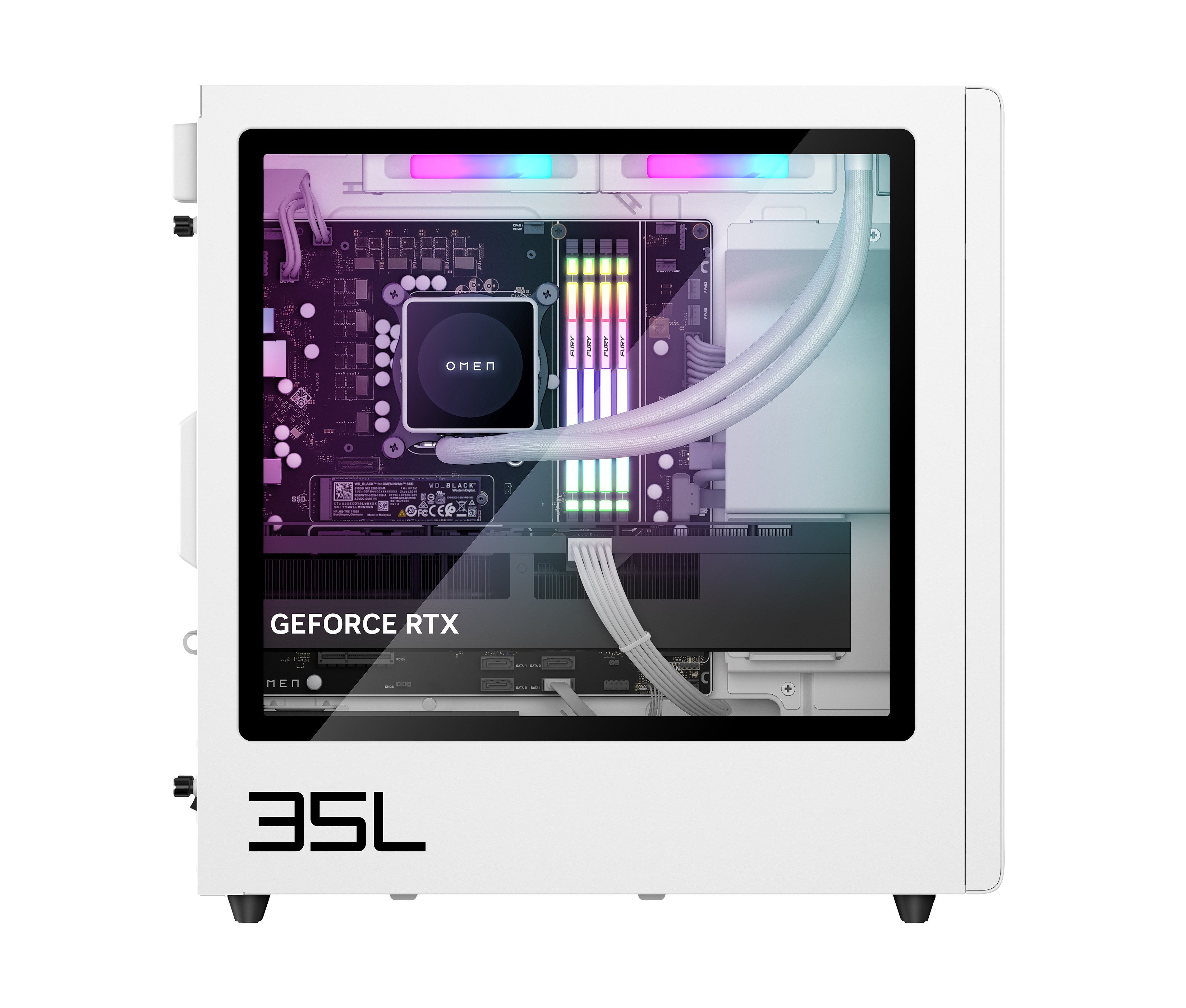 EAN 199764264350 - HP OMEN 35L Gaming Desktop GT16-0118ns PC Intel Core Ultra 5 225F 32 GB DDR5-SDRAM NVIDIA GeForce RTX 5060 imagen 12