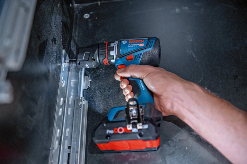 Bosch Professional Taladro Atornillador A Batería Gsr 18v-90 Fc  Sin Batería Ni Cargador, En L-Boxx
