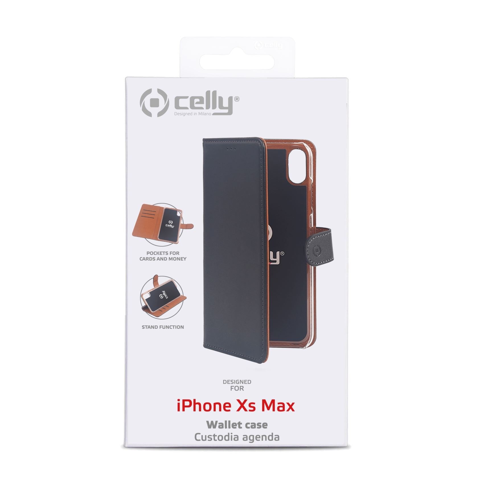 EAN 8021735744214 - Celly WALLY999 funda para teléfono móvil 16,5 cm (6.5") Funda cartera Negro imagen 1