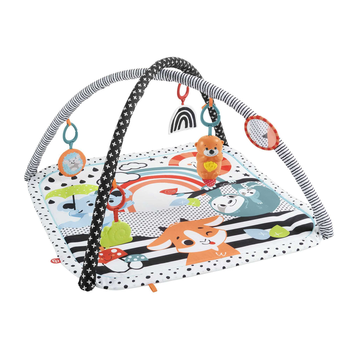 EAN 0194735000319 - Fisher-Price HBP41 gimnasio para bebé y tapete de juego Tela, Plástico Multicolor Gimnasio para bebés imagen 2