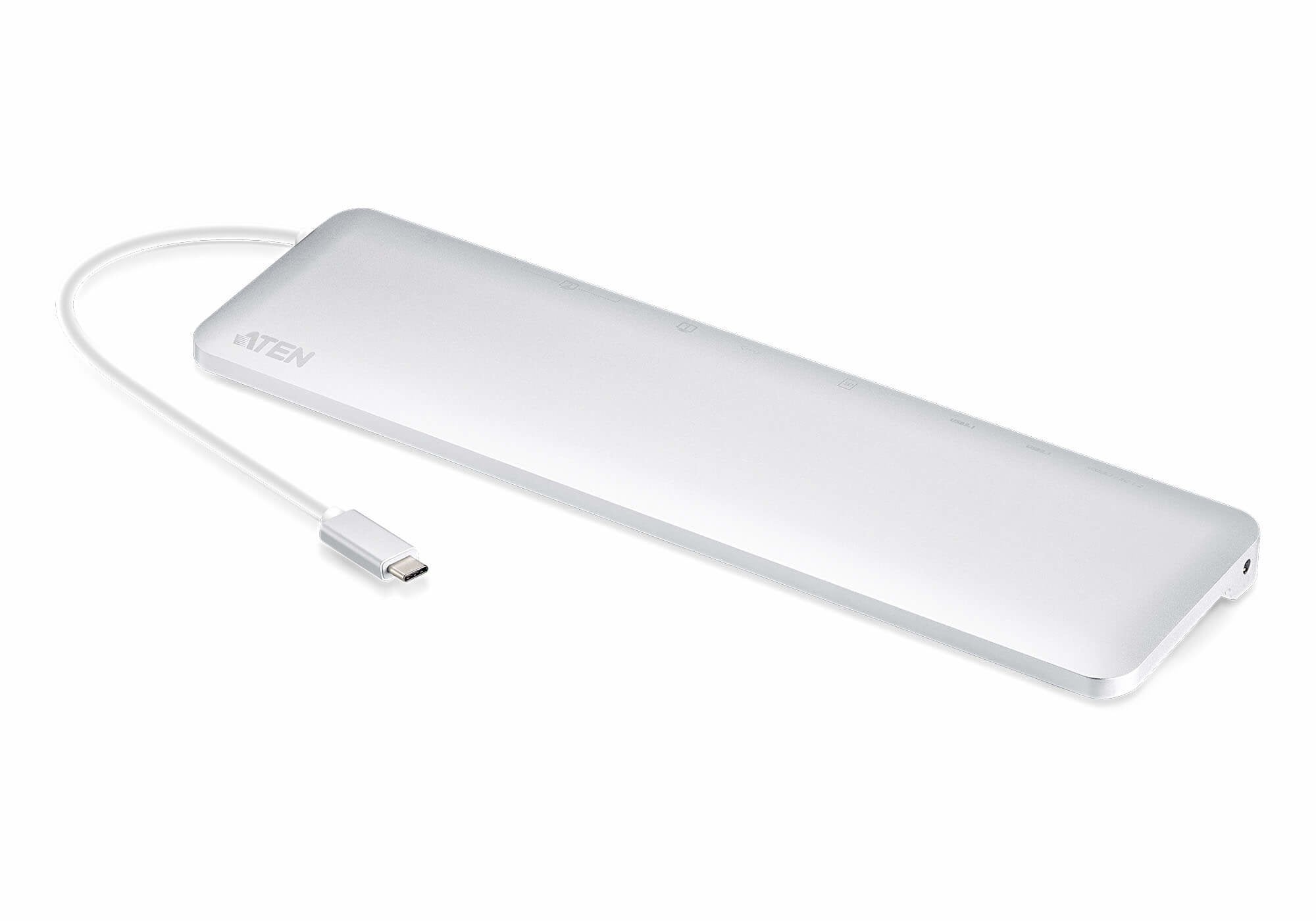 Aten Uh3234 Usb Typ-C Multiport Dock Con Power Delivery Passthrough De Hasta 60w