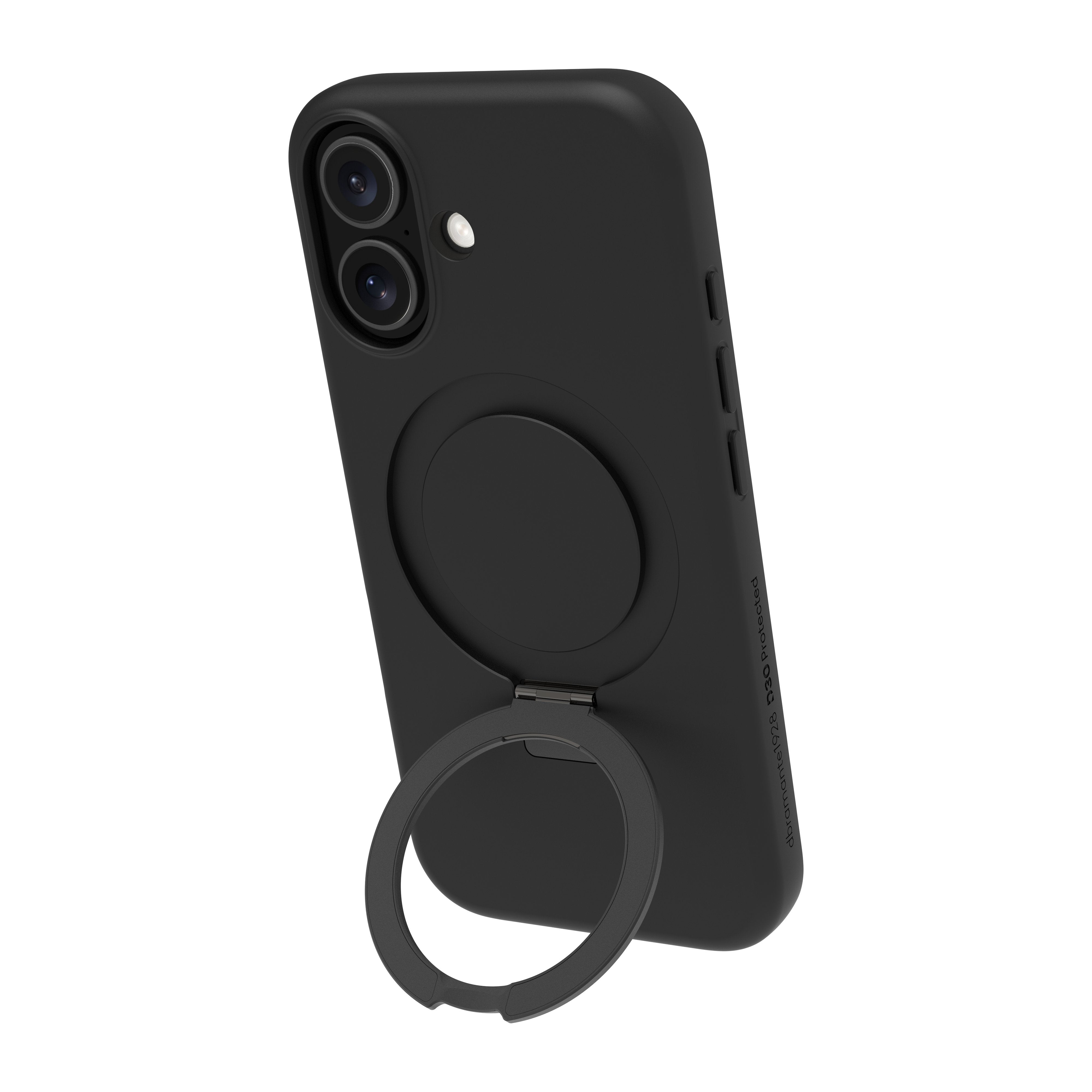 Dbramante1928 Iceland Ultra Carcasa Trasera Para Teléfono Móvil Resistente Soporte Compatibilidad Con Magsafe D3o Plástico Negro