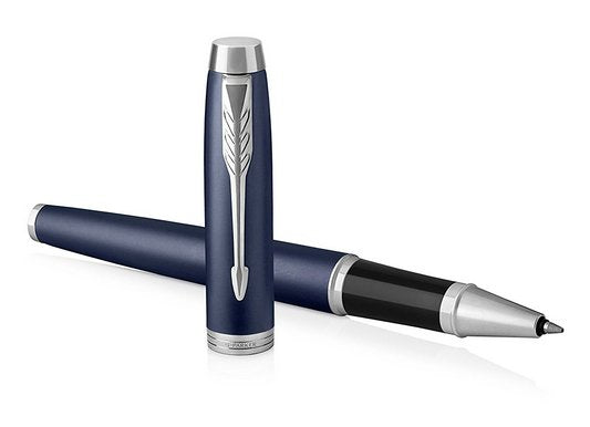 Parker Rollerball Im Matte Blue F Negro Caja De Regalo