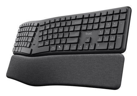 Trust Keyra Teclado Inalámbrico Multidispositivo Ergonómico