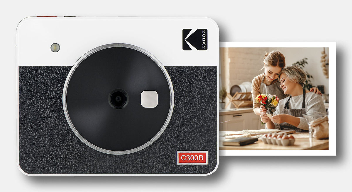 Kodak Mini Shot 3  Instant Print Camera + 8 Photos, Blanco