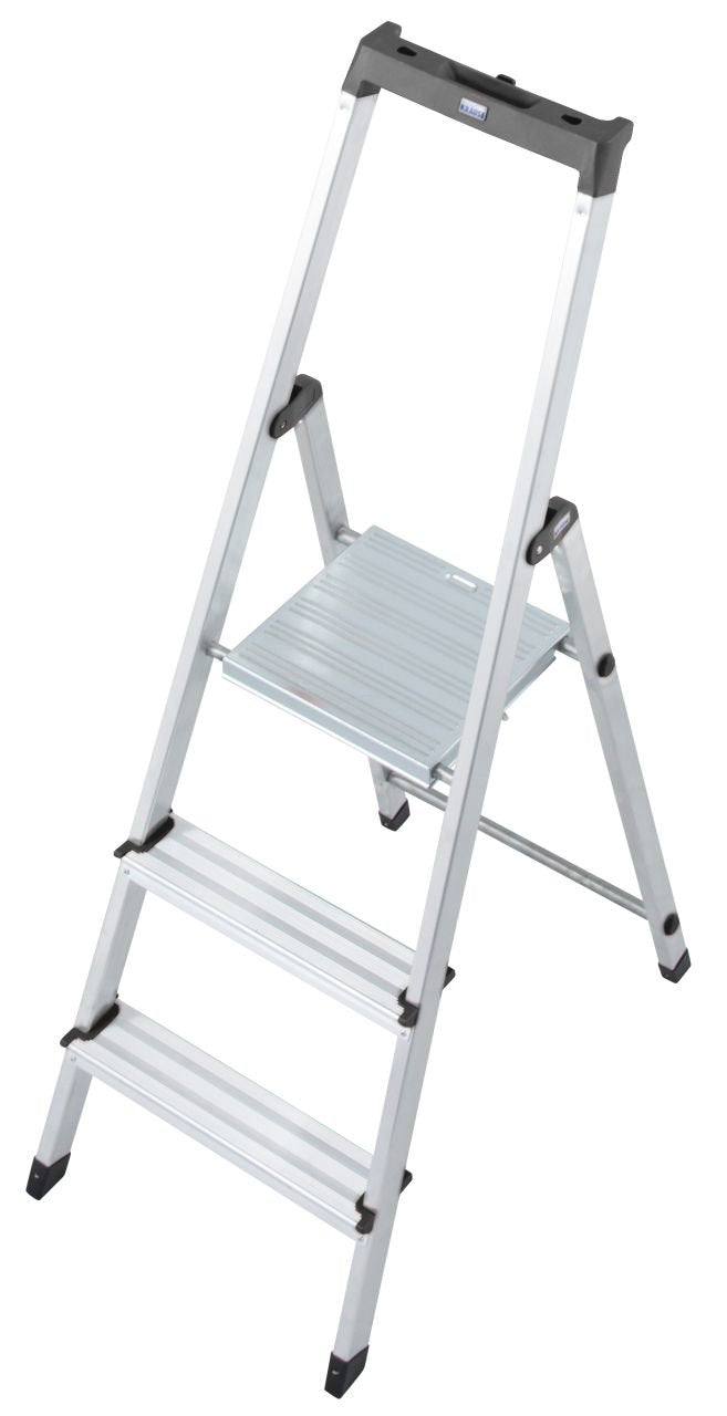 EAN 4009199126214 - Krause 126214 escalera Escalera taburete Aluminio, Negro imagen 1